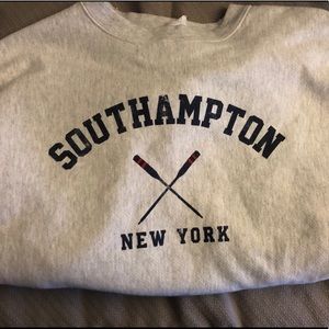 Southampton light grey crew neck